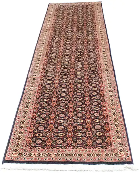 morgenland Wollteppich »Bidjar Teppich handgeknüpft blau«, rechteckig günstig online kaufen