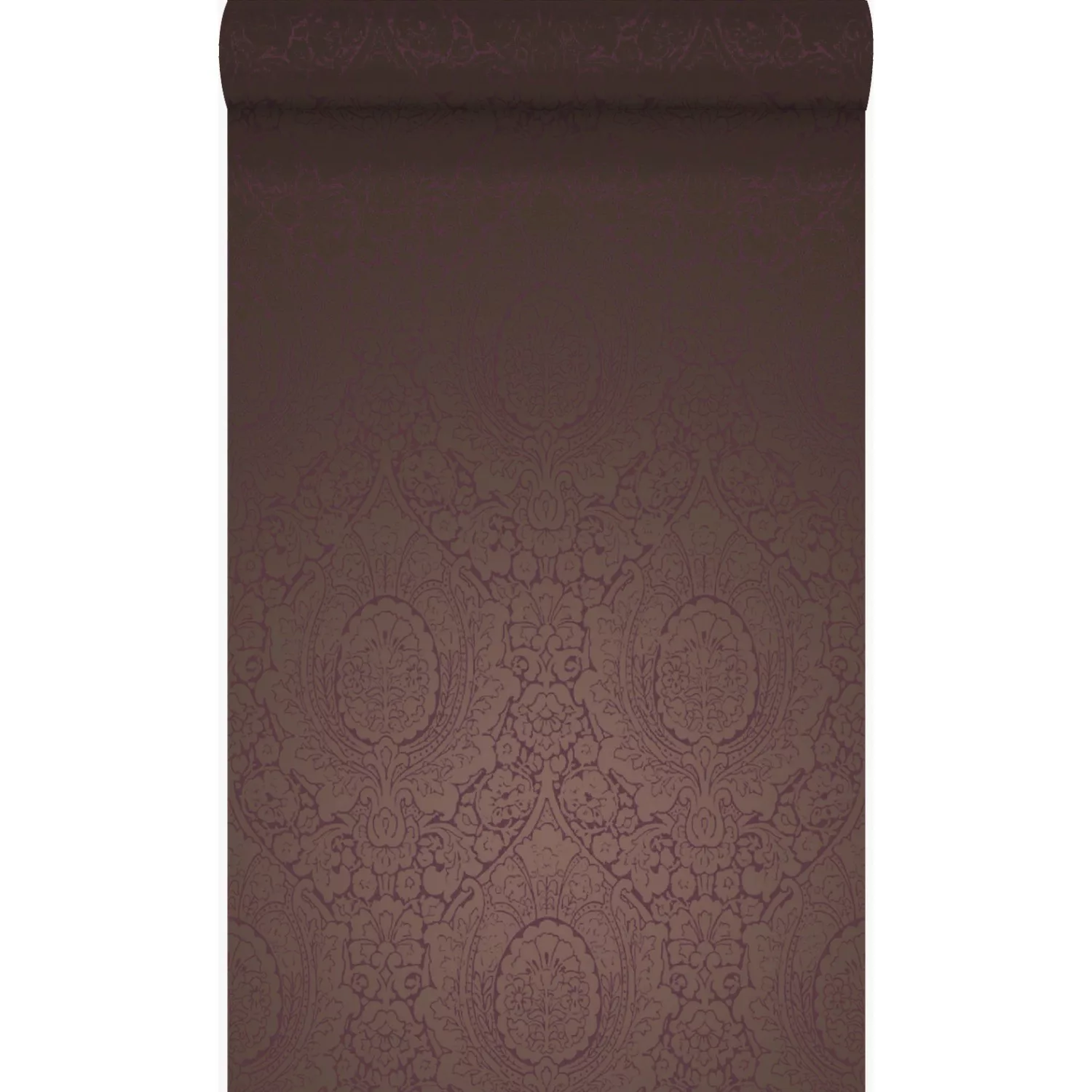 Origin Wallcoverings Tapete Ornamente Dunkelviolett 53 cm x 10,05 m 345435 günstig online kaufen