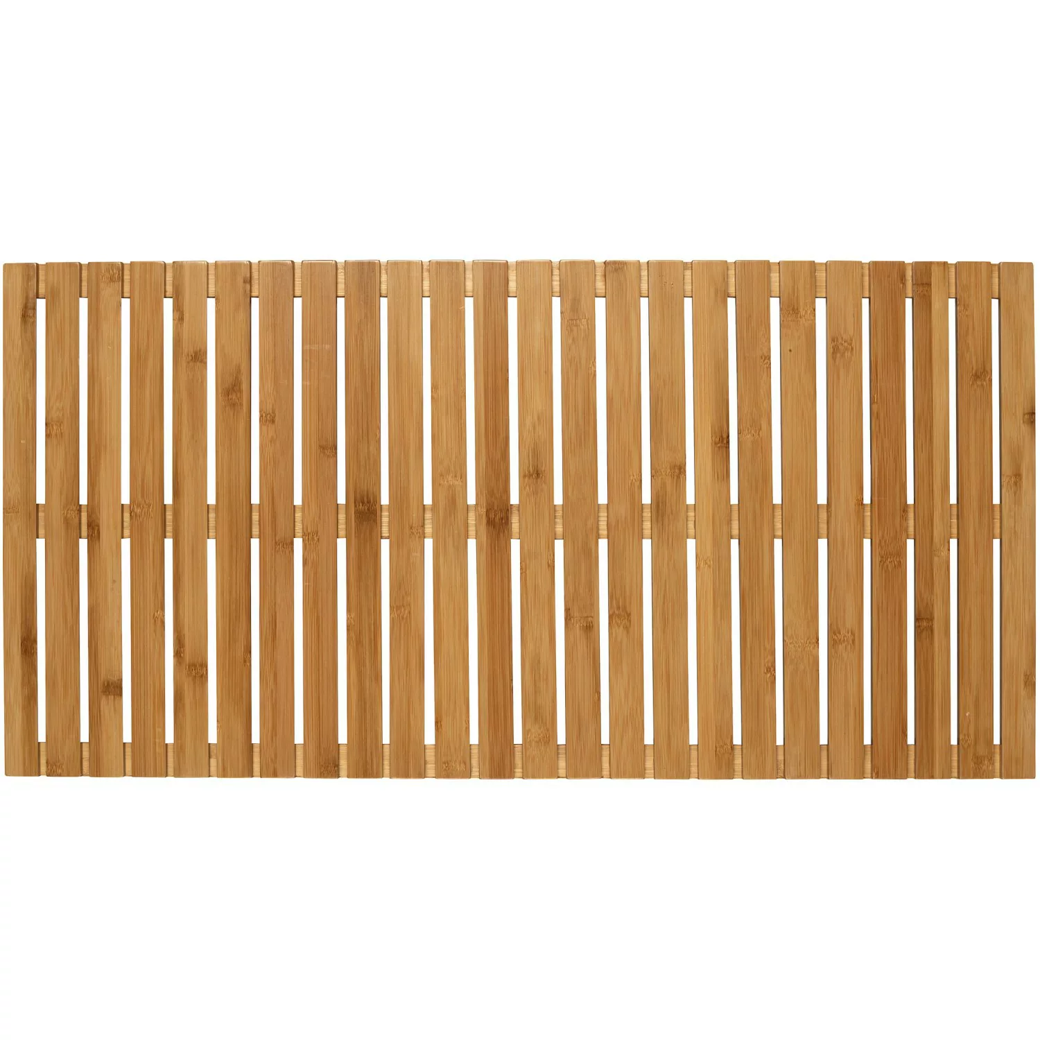 Wenko Baderost Indoor & Outdoor Bambus rutschhemmende Unterseite 100 cm x 5 günstig online kaufen