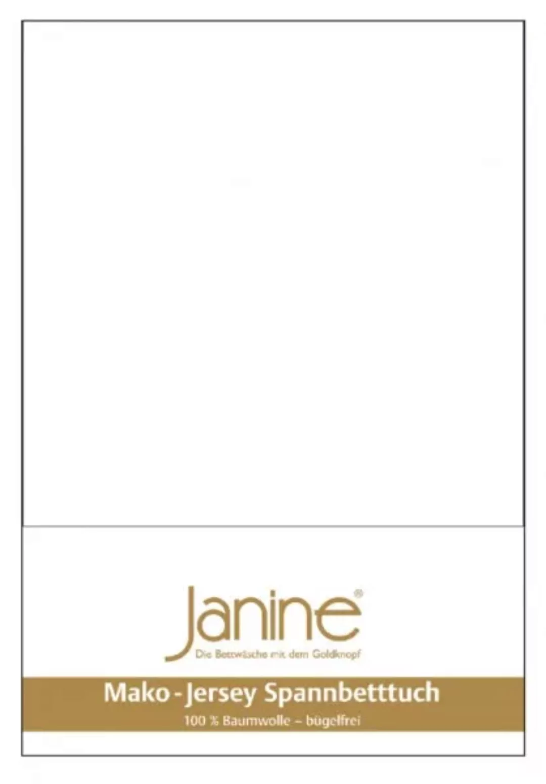 Janine Janine Spannbetttuch Mako-Feinjersey 5007 zartrosa (11) Größe:  200x günstig online kaufen