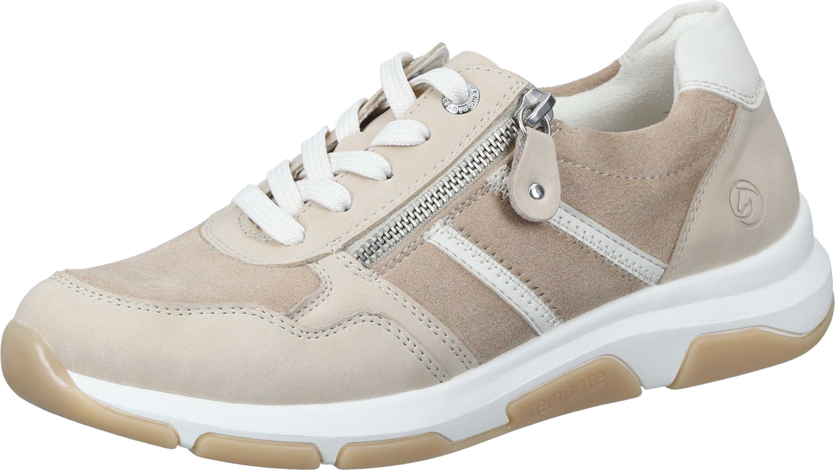 Remonte Keilsneaker, Freizeitschuh, Halbschuh, Schnürschuh in veganer Verar günstig online kaufen