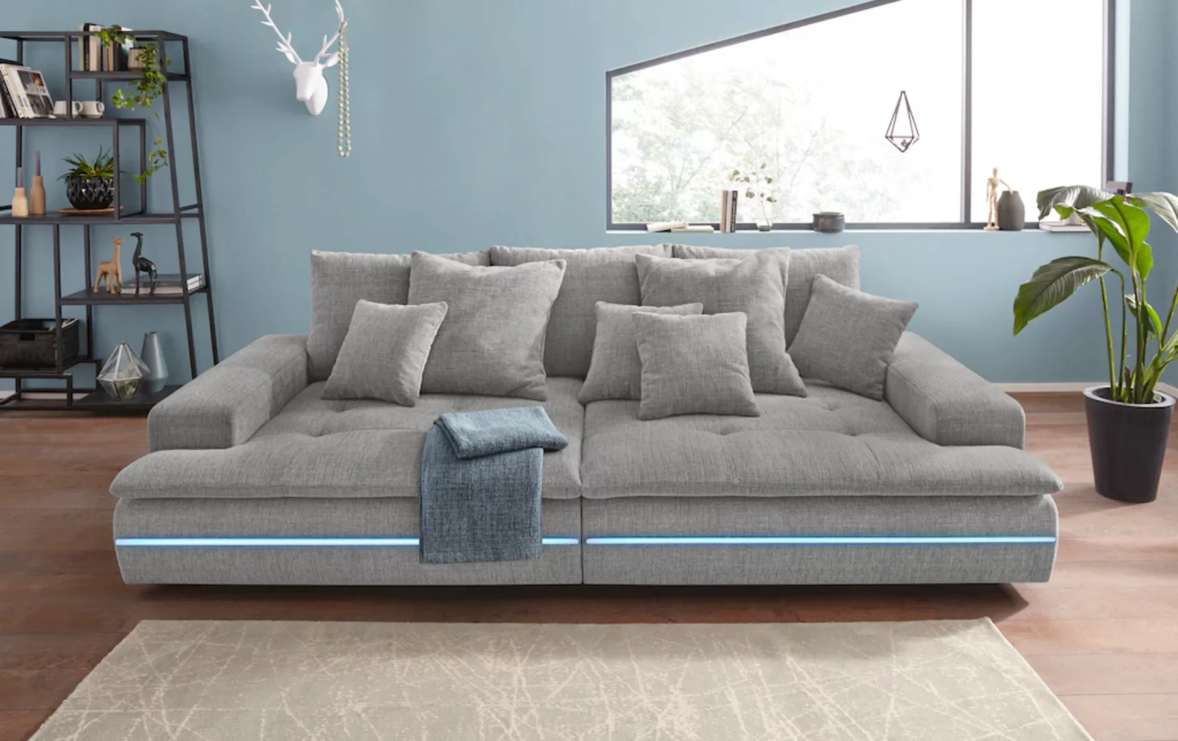 Mr. Couch Big-Sofa »Haiti«, wahlweise mit Kaltschaum (140kg Belastung/Sitz) günstig online kaufen
