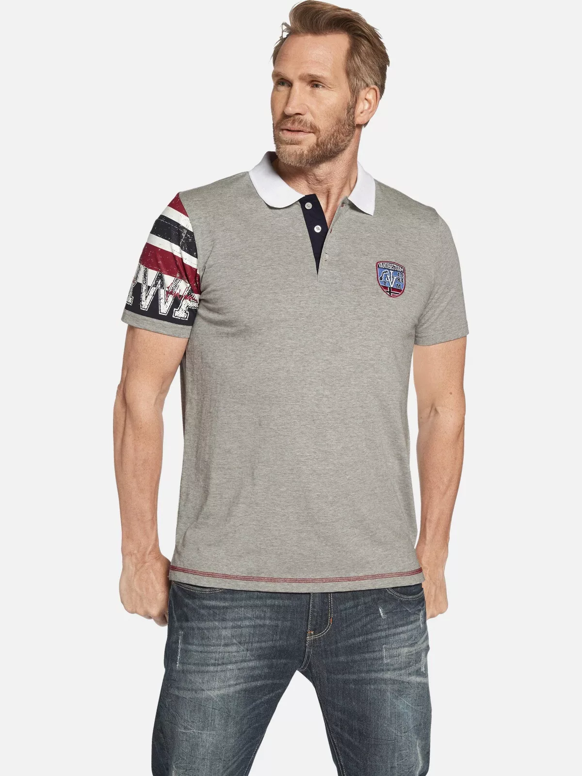 Jan Vanderstorm Poloshirt "Poloshirt DAGINO" günstig online kaufen