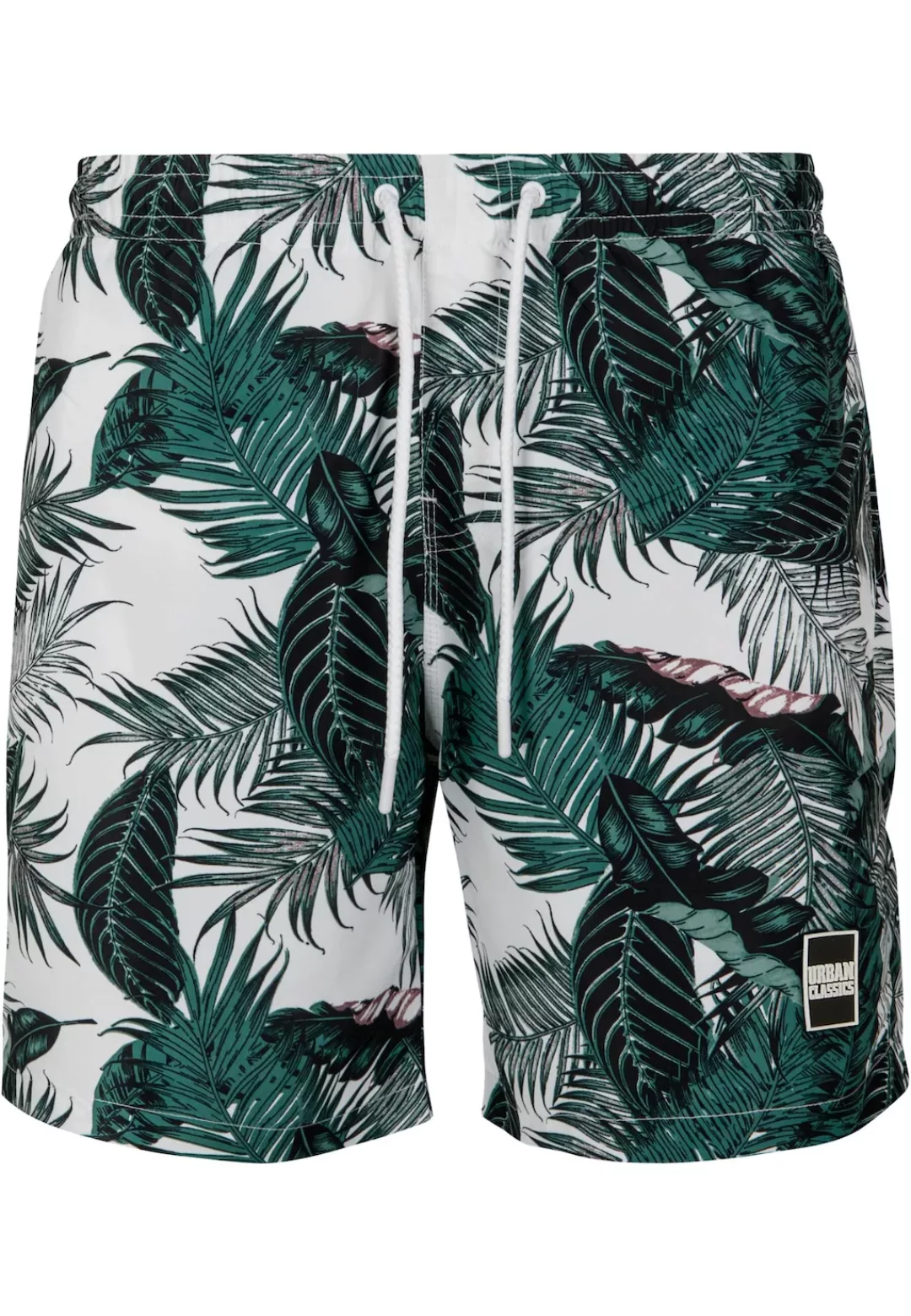 URBAN CLASSICS Badeshorts "Urban Classics Herren Pattern Swim Shorts" günstig online kaufen