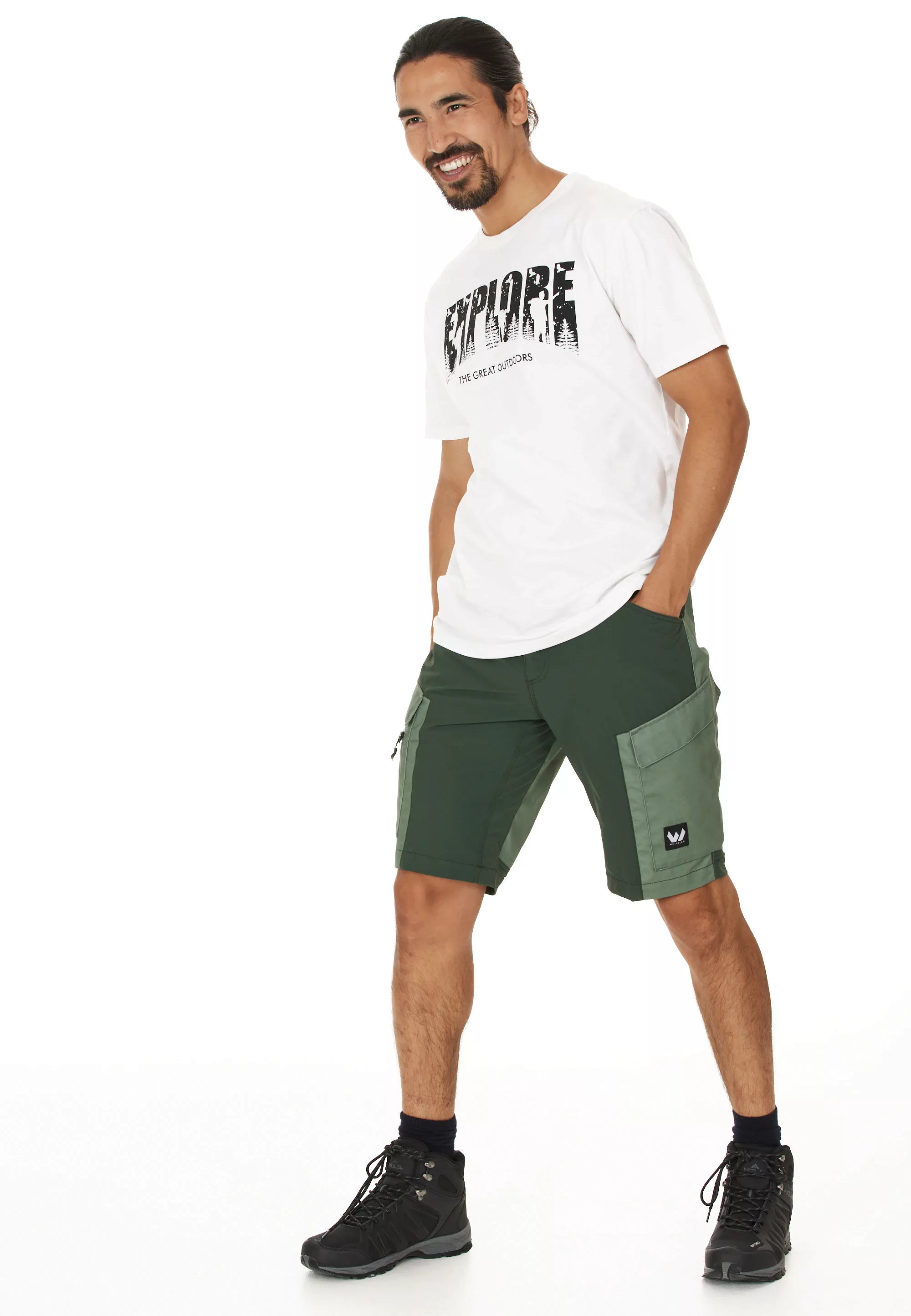 WHISTLER Shorts "ROMMY", mit atmungsaktivem Materialmix günstig online kaufen