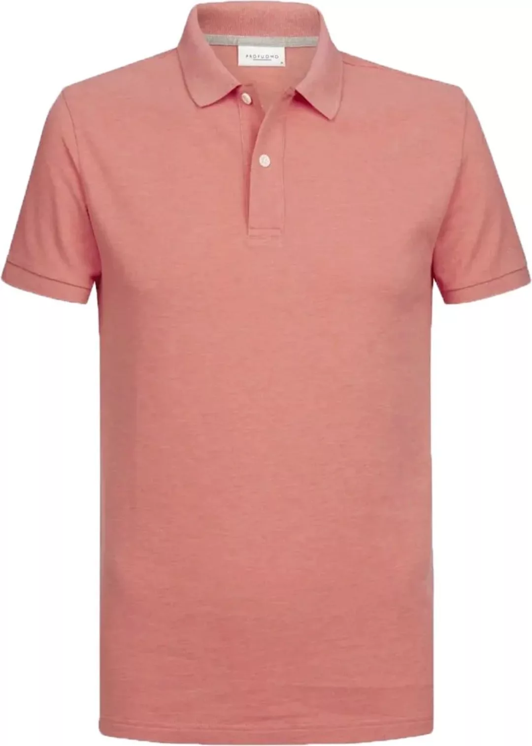 Profuomo Poloshirt Rosa Melange - Größe M günstig online kaufen