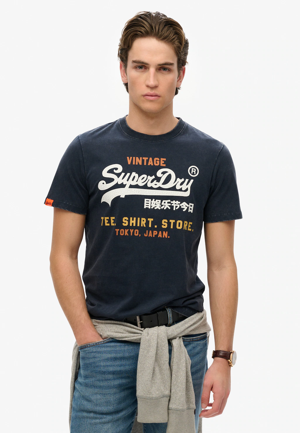 Superdry Rundhalsshirt "VL CALI RELAXED TEE" günstig online kaufen