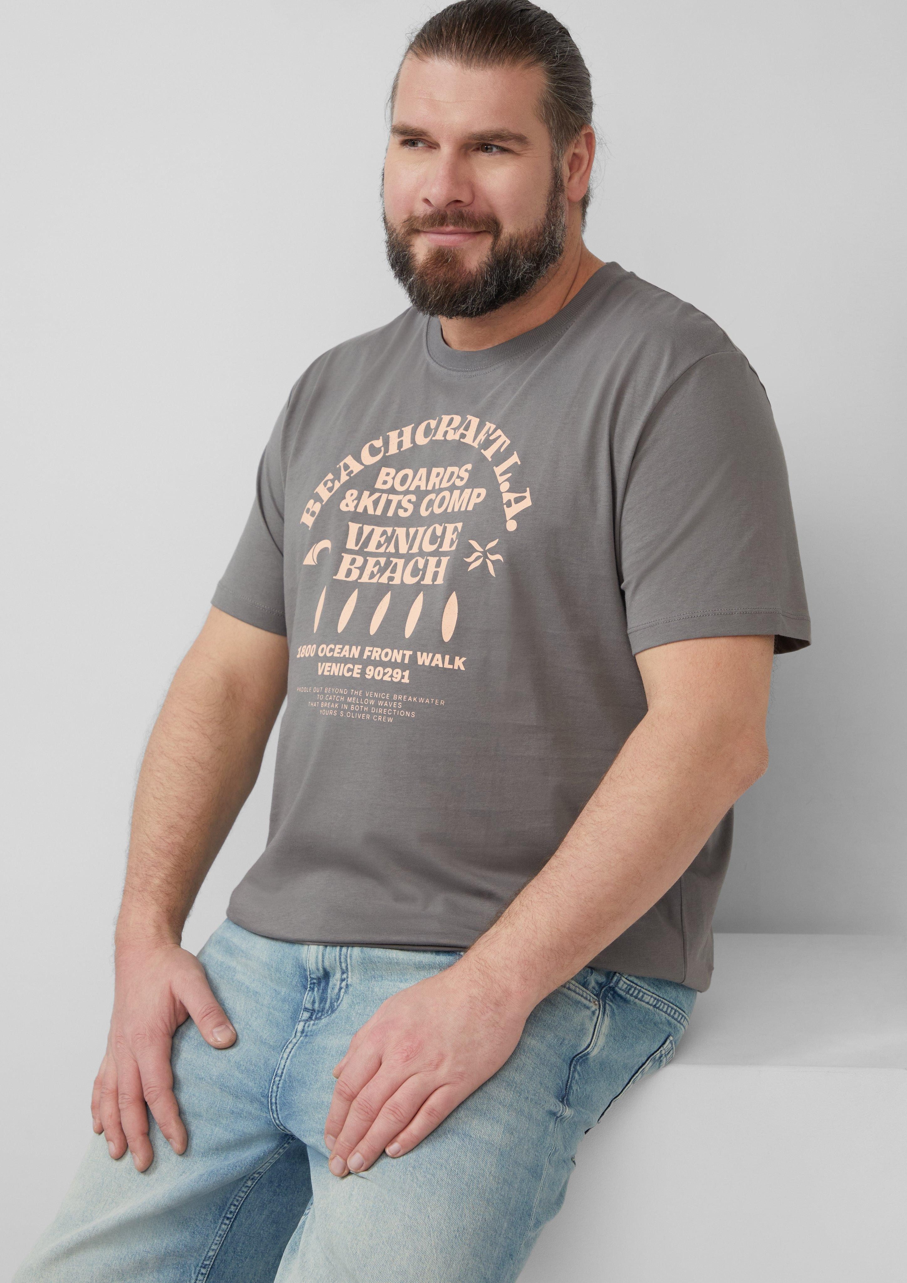 s.Oliver T-Shirt mit Print günstig online kaufen