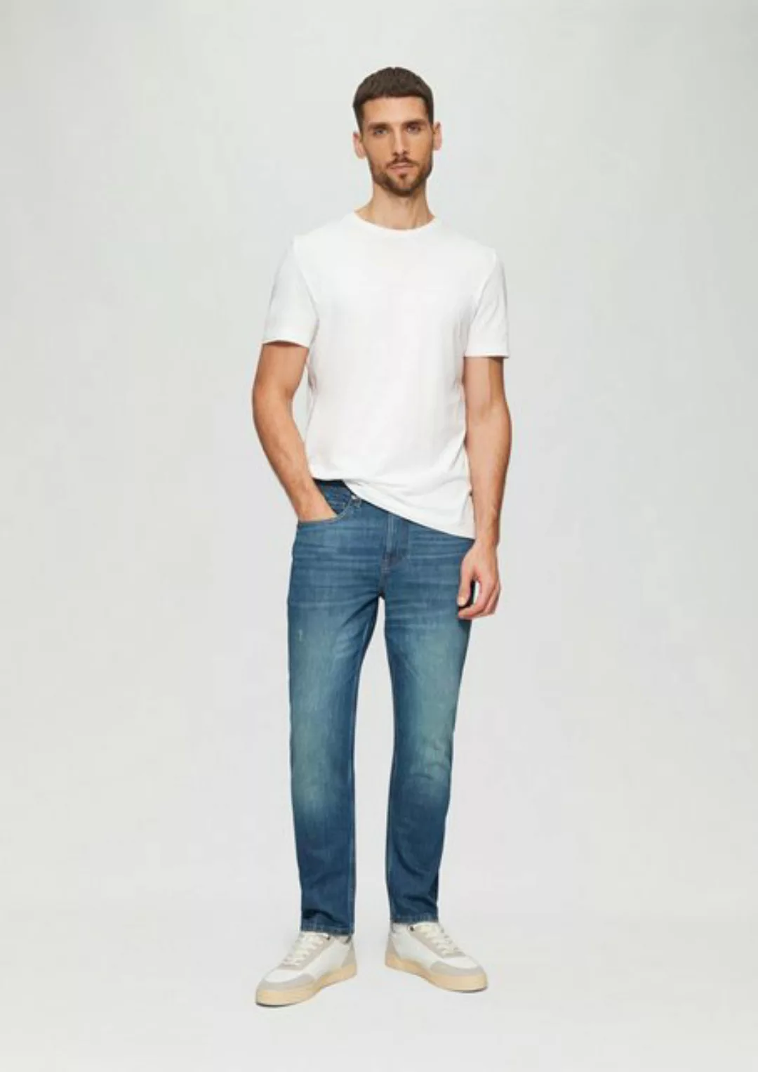 s.Oliver Stoffhose Jeans Benito / Regular Fit / Mid Rise / Straight Leg Was günstig online kaufen