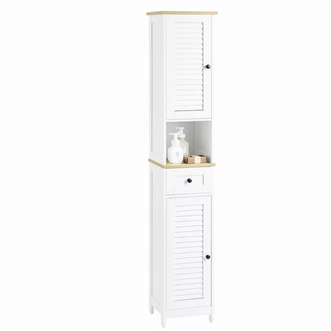 SoBuy Hochschrank FRG236 Badezimmer-Hochschrank Badregal Badschrank Badmöbe günstig online kaufen