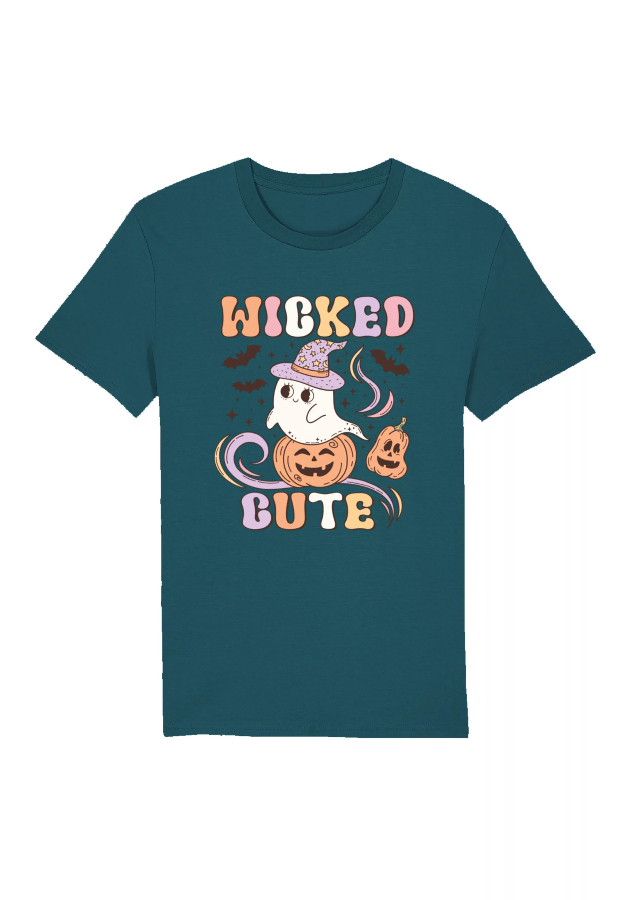 F4NT4STIC T-Shirt "Retro Halloween Wicked Cute", Premium Qualität, Hallowee günstig online kaufen