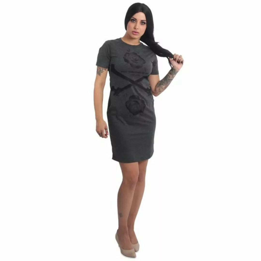 YAKUZA Shirtkleid Rose Cross günstig online kaufen