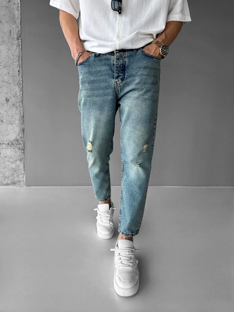 Abluka Bequeme Jeans REGULAR FIT JEANS BLUE günstig online kaufen