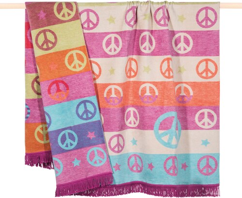 PAD Wohndecke »PEACE«, Made in Europe günstig online kaufen