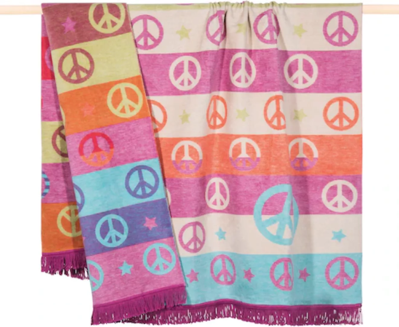 PAD Wohndecke »PEACE«, Made in Europe günstig online kaufen