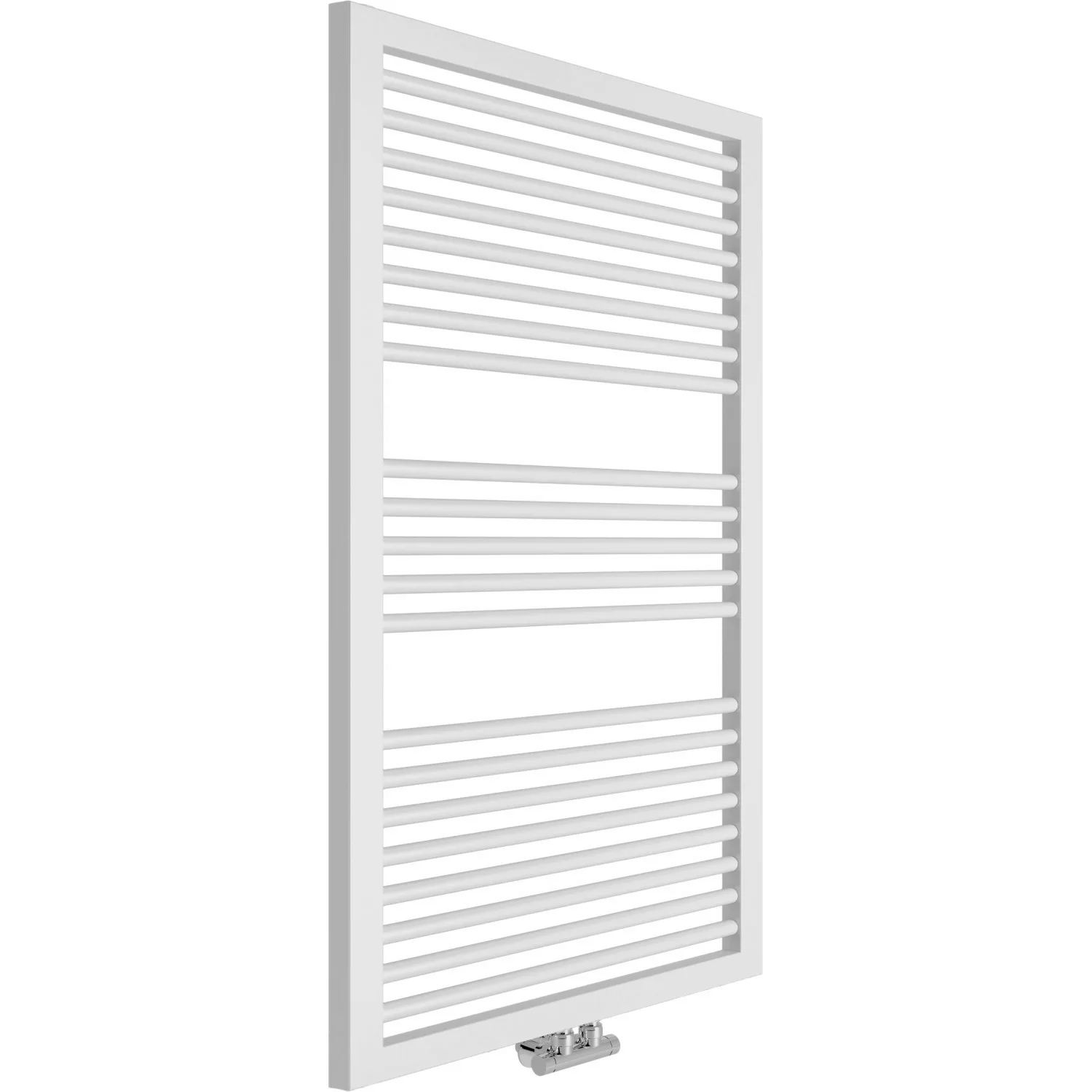 Sanotechnik Design-Badheizkörper Rimini 1228 x 600 mm Weiss mit Mittelansch günstig online kaufen