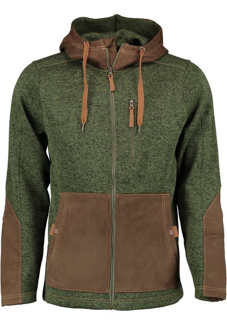 Tom Collins Strickfleecejacke Mumep Herren Outdoorjacke hochgeschlossen mit günstig online kaufen