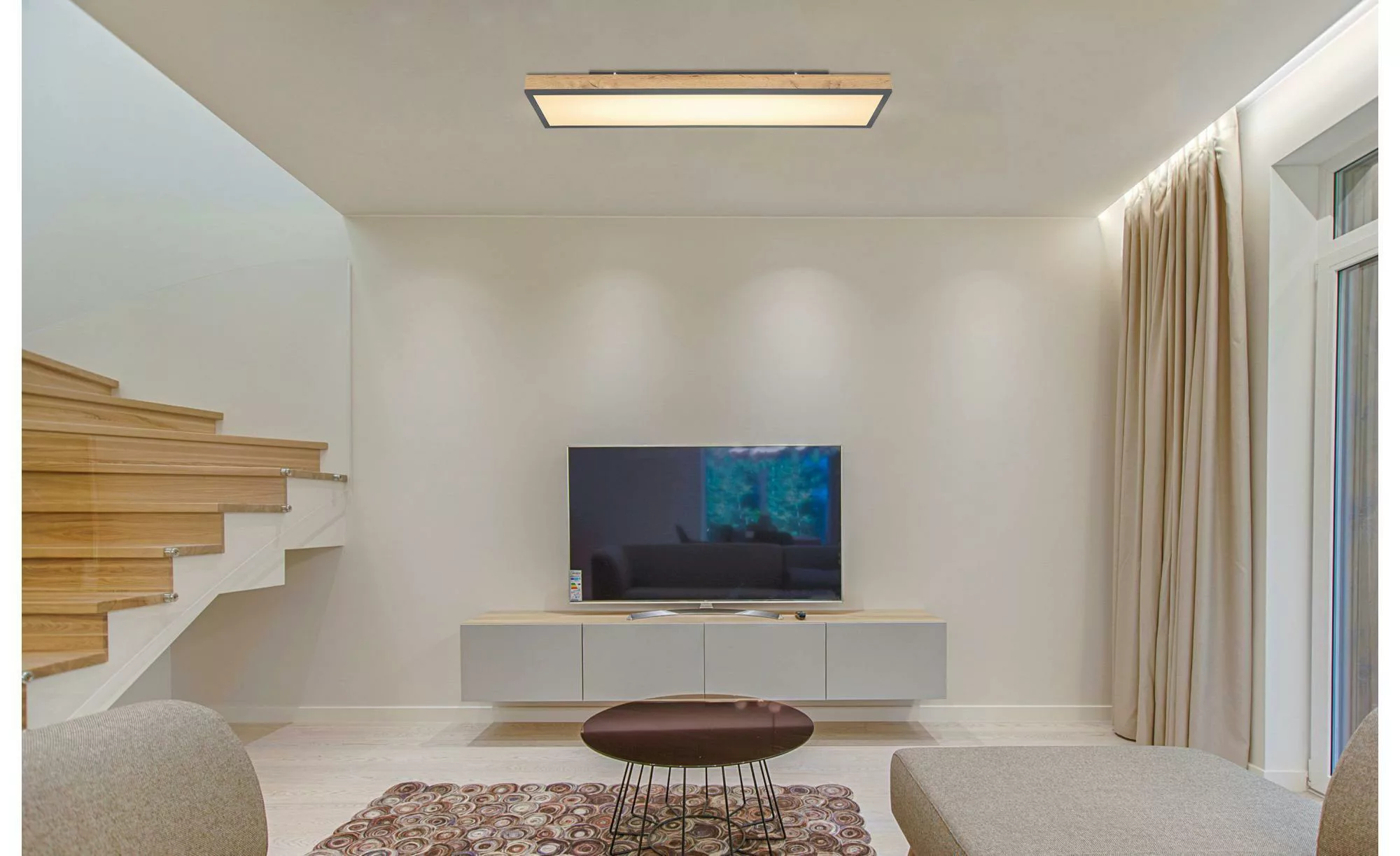 Globo LED-Deckenleuchte Doro 24 W 230 V günstig online kaufen