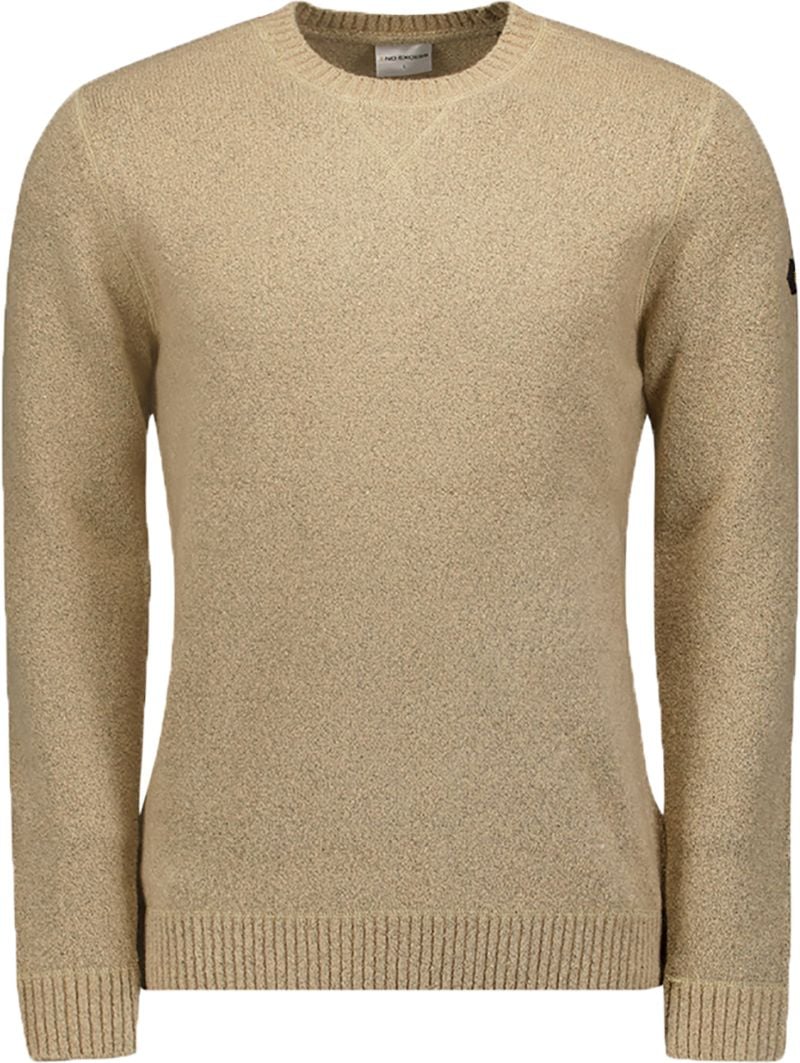 No Excess Pullover Melange Beige - Größe XXL günstig online kaufen