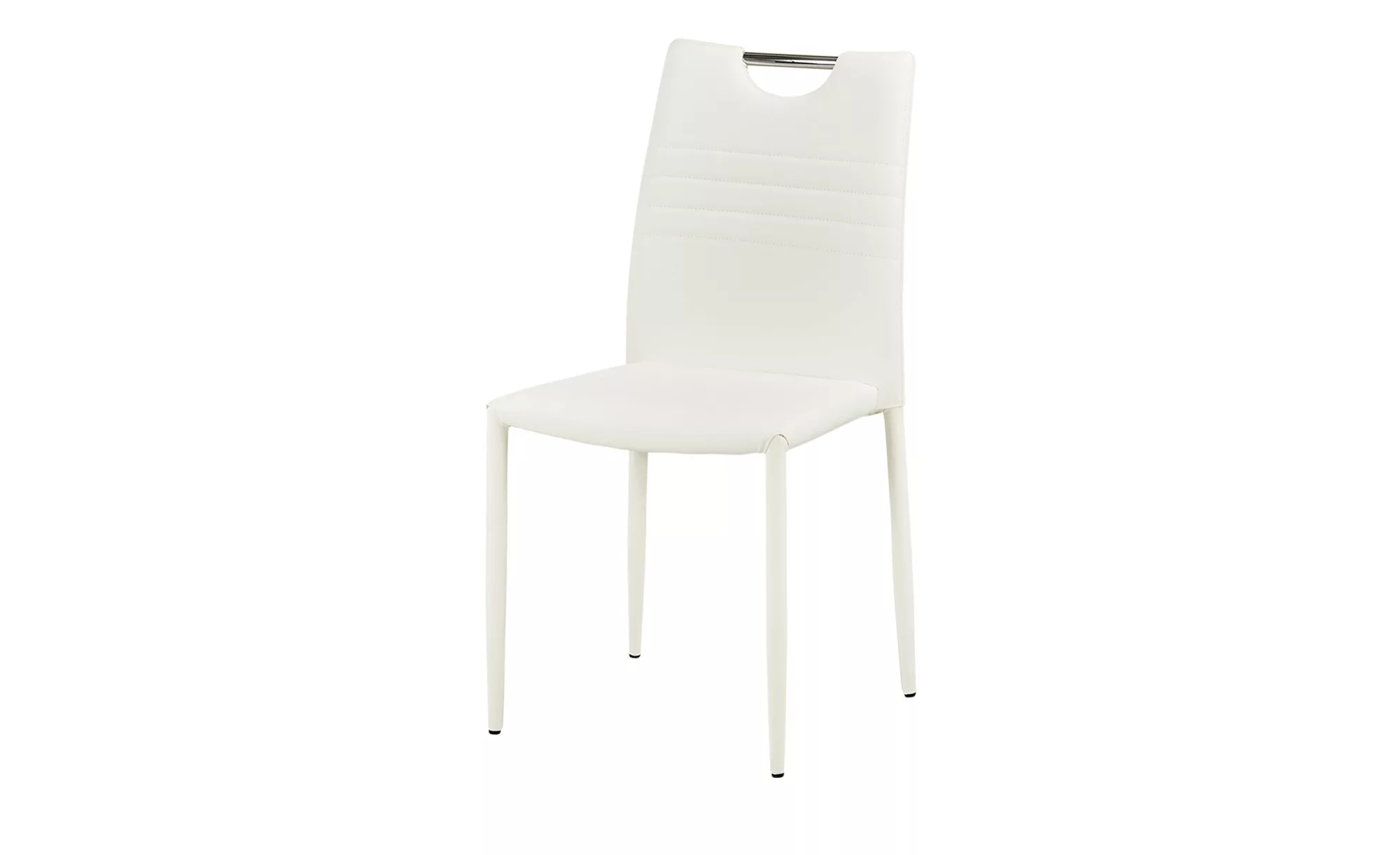 Stuhl   Mischa - weiß - 43 cm - 91 cm - 51 cm - Sconto günstig online kaufen