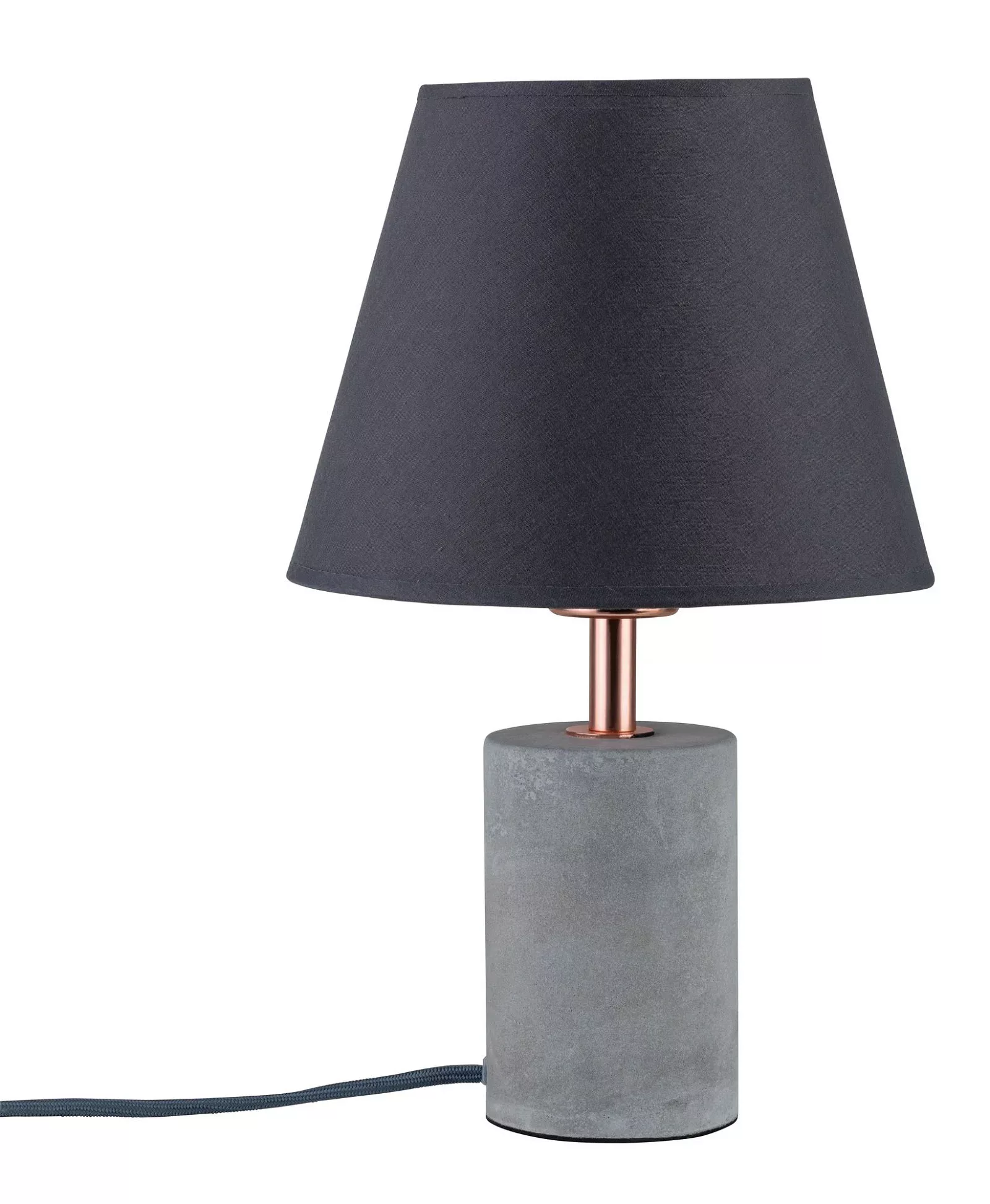 Tischleuchte 1-flammig - grau - 34 cm - Sconto günstig online kaufen