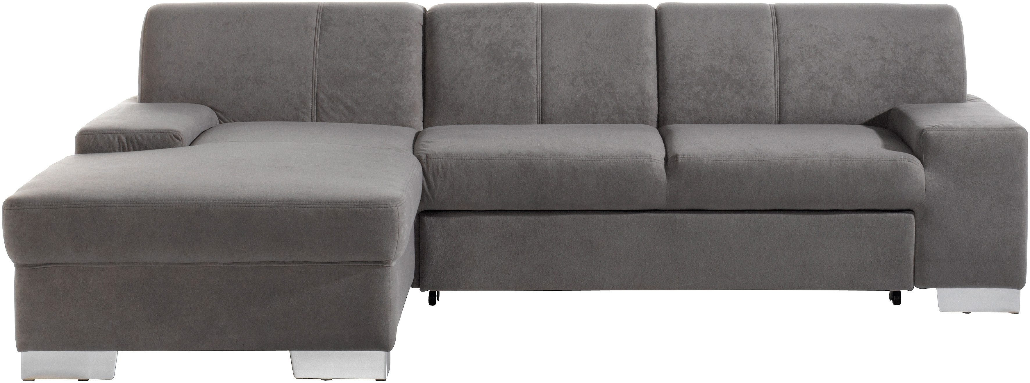 DOMO collection Ecksofa "Star, zeitlose Formensprache, elegante Optik, L-Fo günstig online kaufen