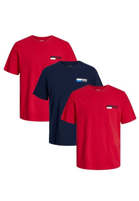 Jack & Jones T-Shirt 3er Pack Corp (Spar-Set, 3-tlg) T-Shirt - Baumwolle - günstig online kaufen