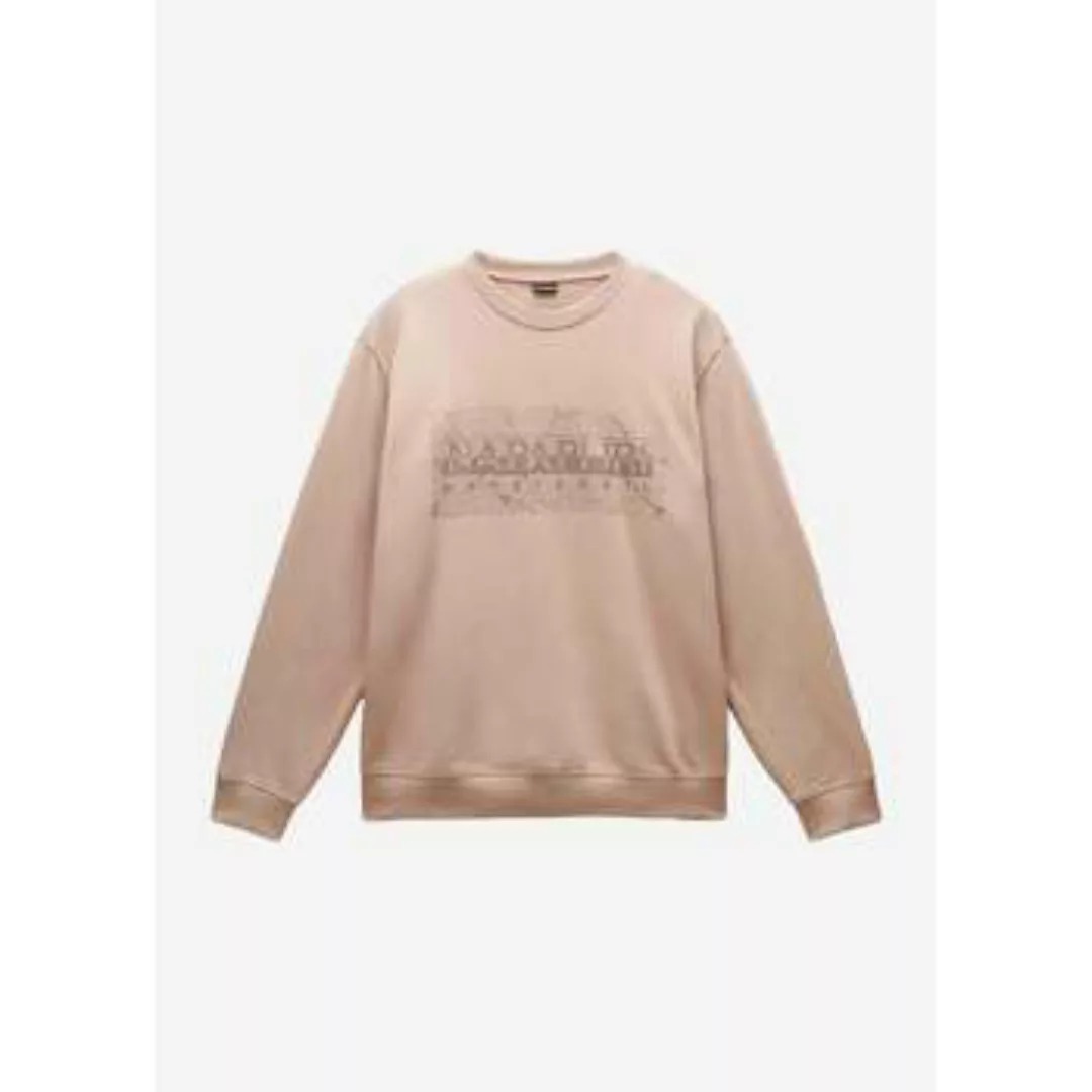 Napapijri  Pullover Albula-Pullover mit Rundhalsausschnitt – beige rockig günstig online kaufen