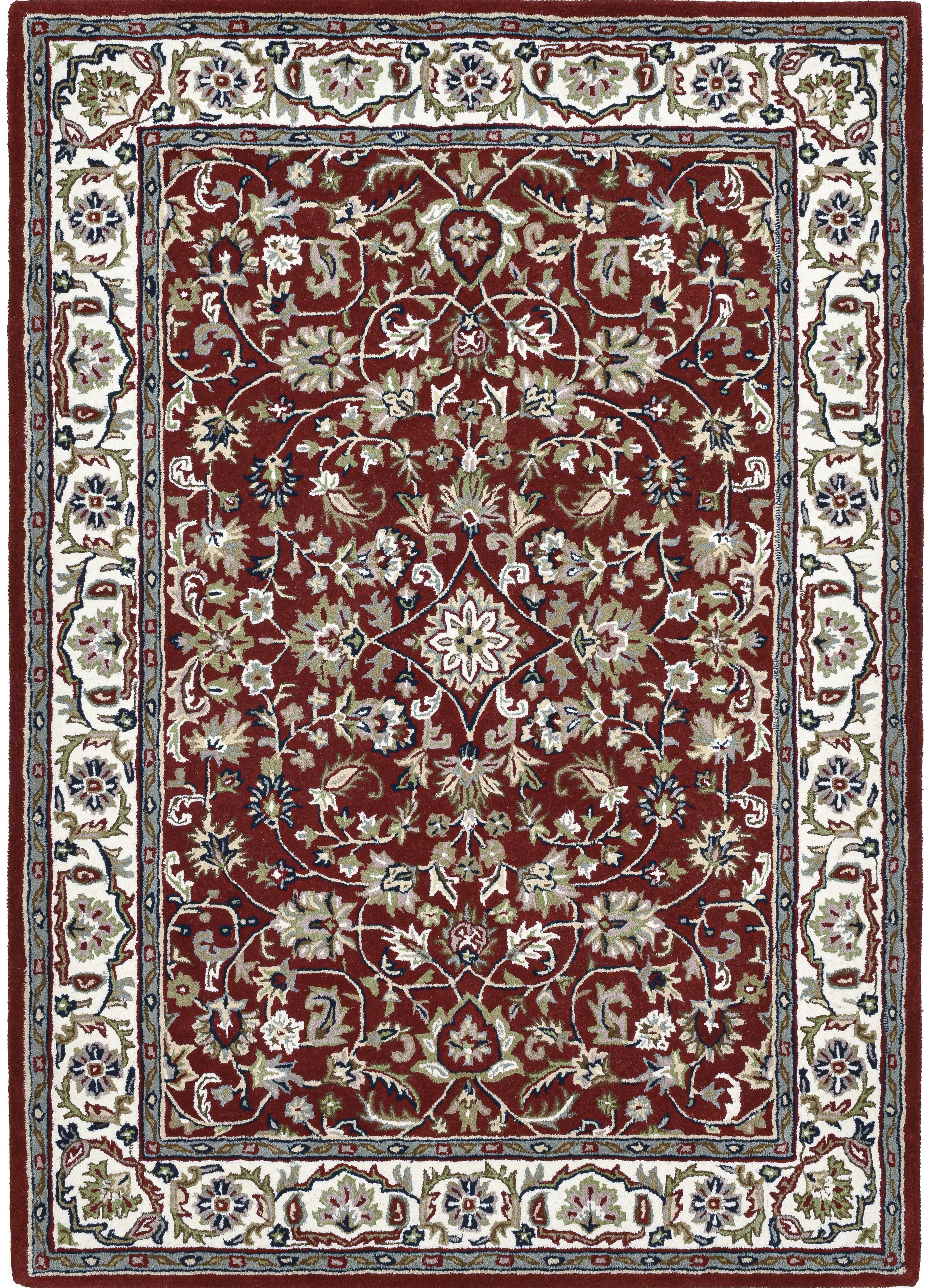 THEKO Wollteppich »Royal Orient Isfahan«, rechteckig, 14 mm Höhe, handgetuf günstig online kaufen