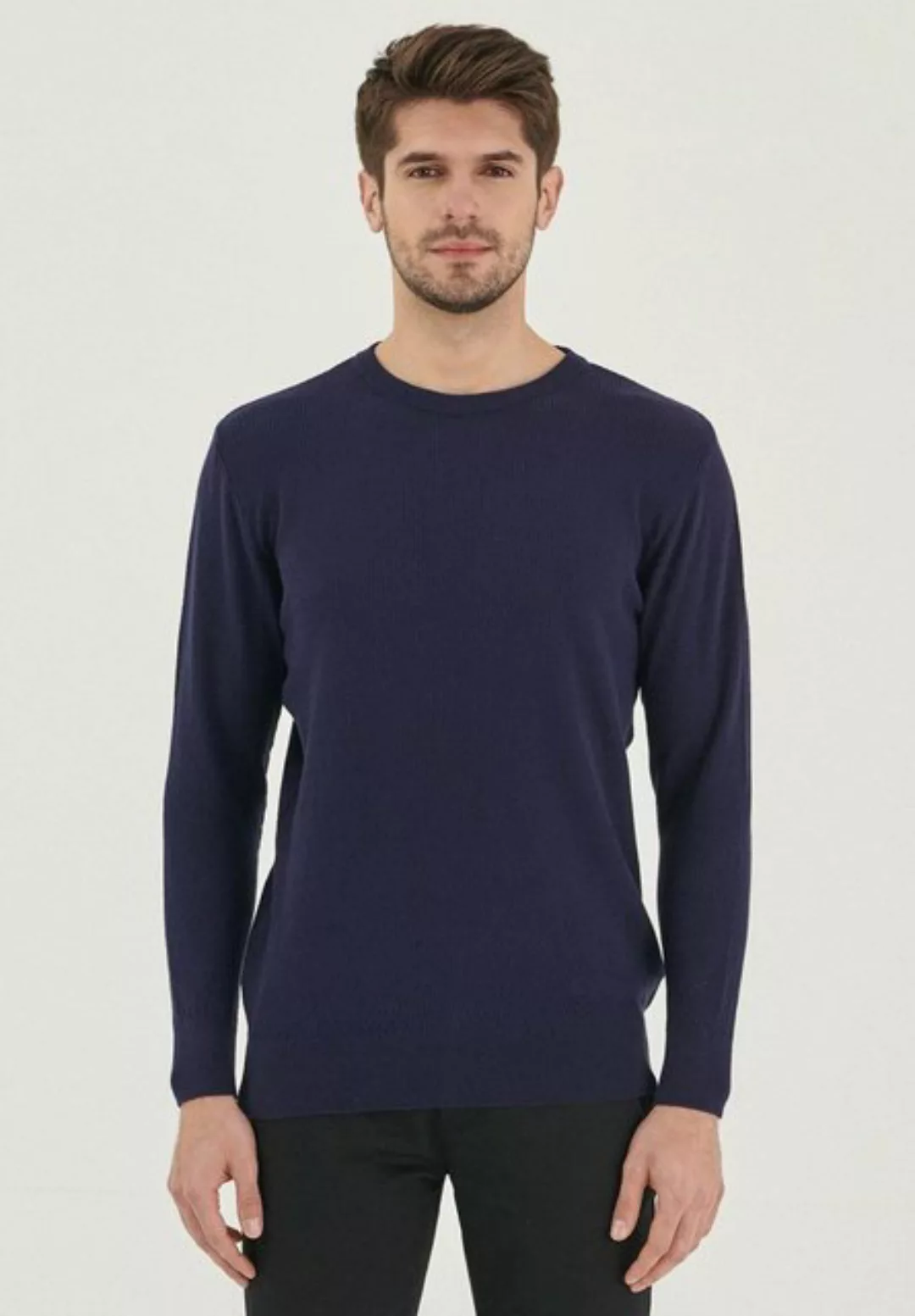 ORGANICATION Sweater Men's Sweater in Navy günstig online kaufen