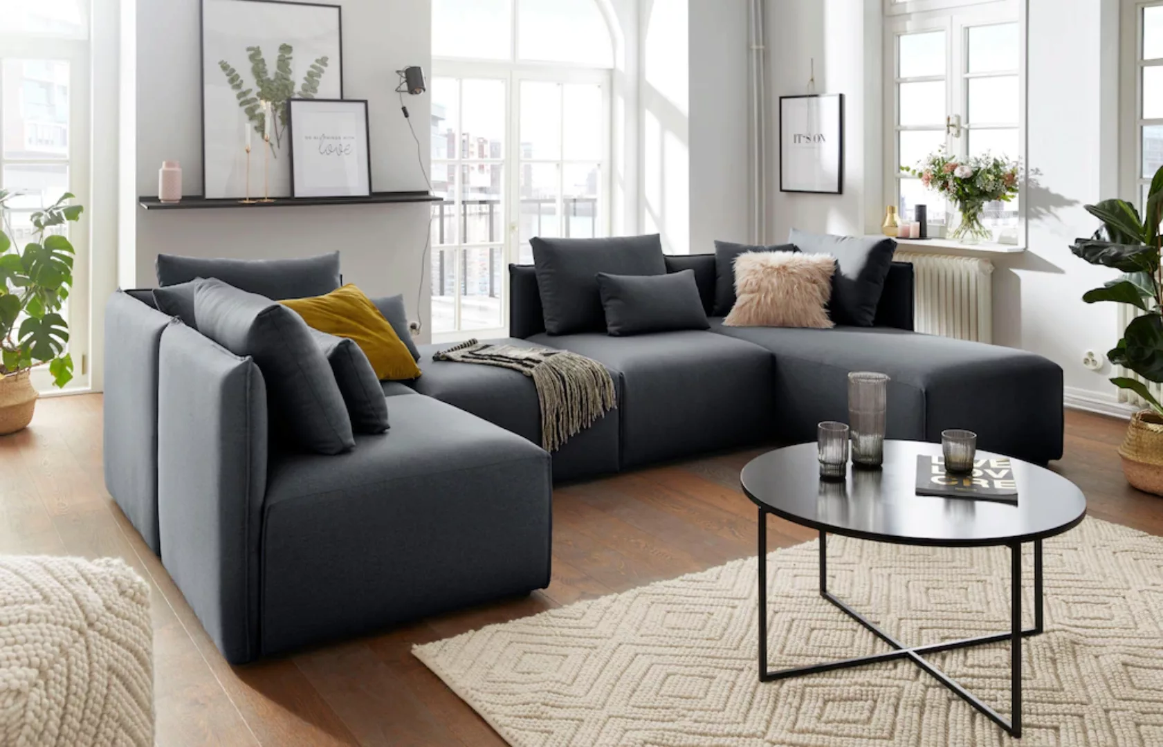 andas Sofa-Eckelement "Nöre", Modul - zum Zusammenstellen; in vielen Bezugs günstig online kaufen