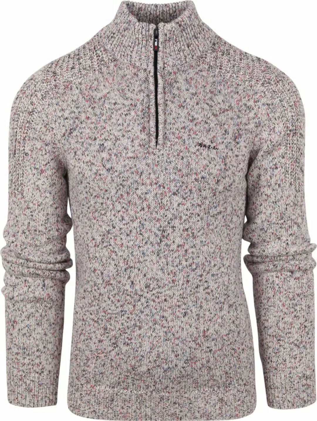 NZA Half Zip Pullover Ruapani Grau - Größe XL günstig online kaufen