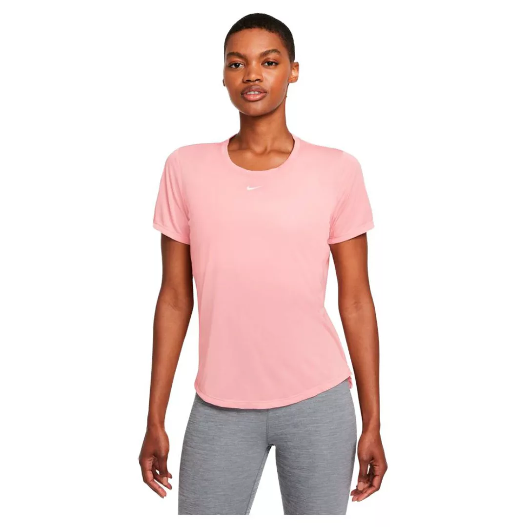 Nike Dri Fit One Big Kurzarm T-shirt 3X Pink Glaze / White günstig online kaufen