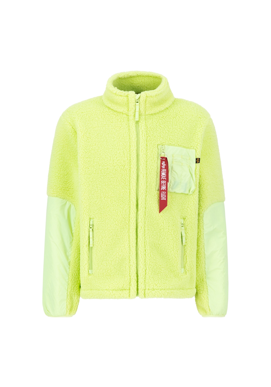 Alpha Industries Funktionsjacke "Sherpa Zip-Jacket Utility Jacke" günstig online kaufen