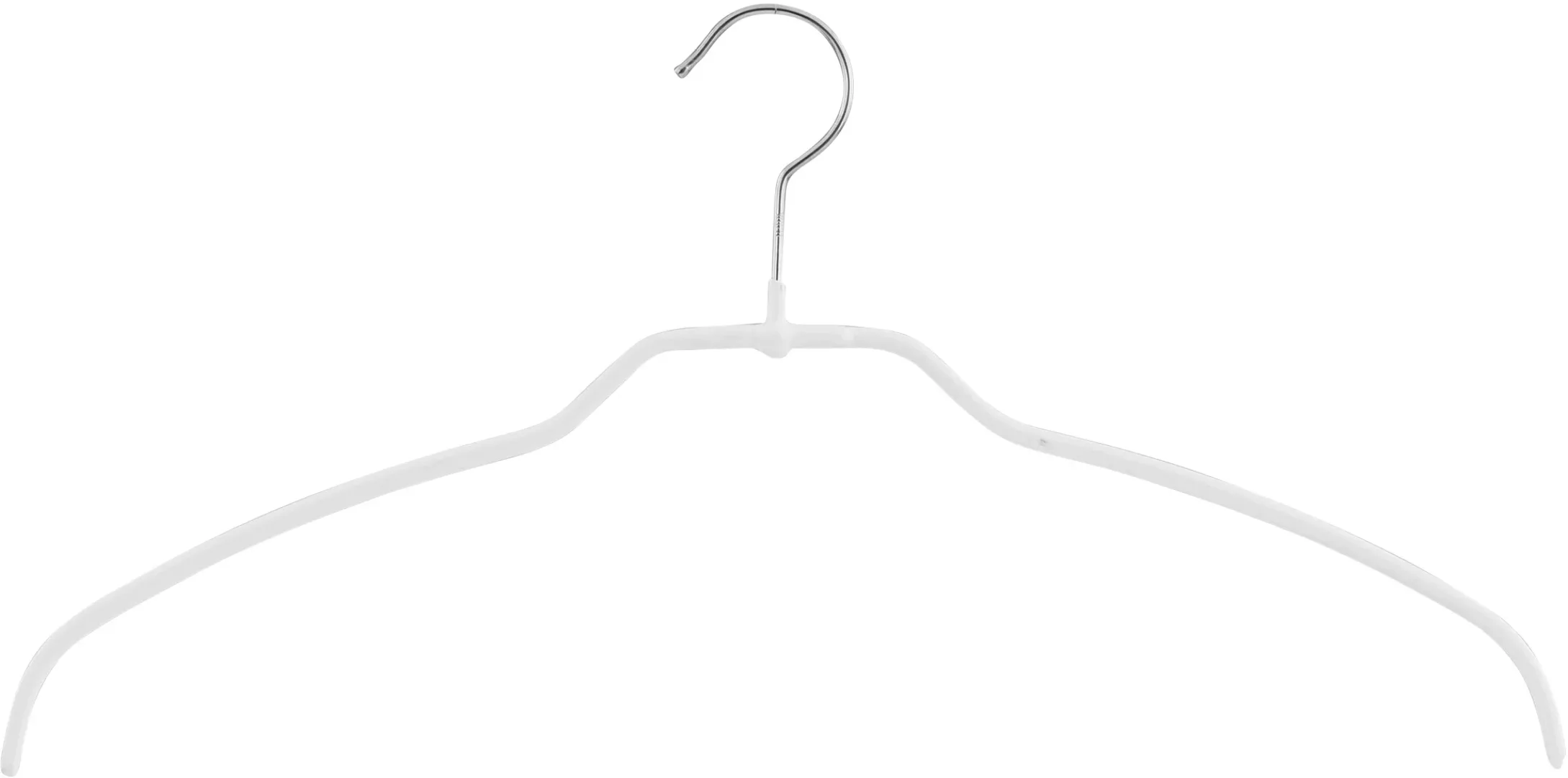 MAWA Kleiderbügel "Silhouette light 42/FT", (Set, 20 tlg.), platzsparender günstig online kaufen