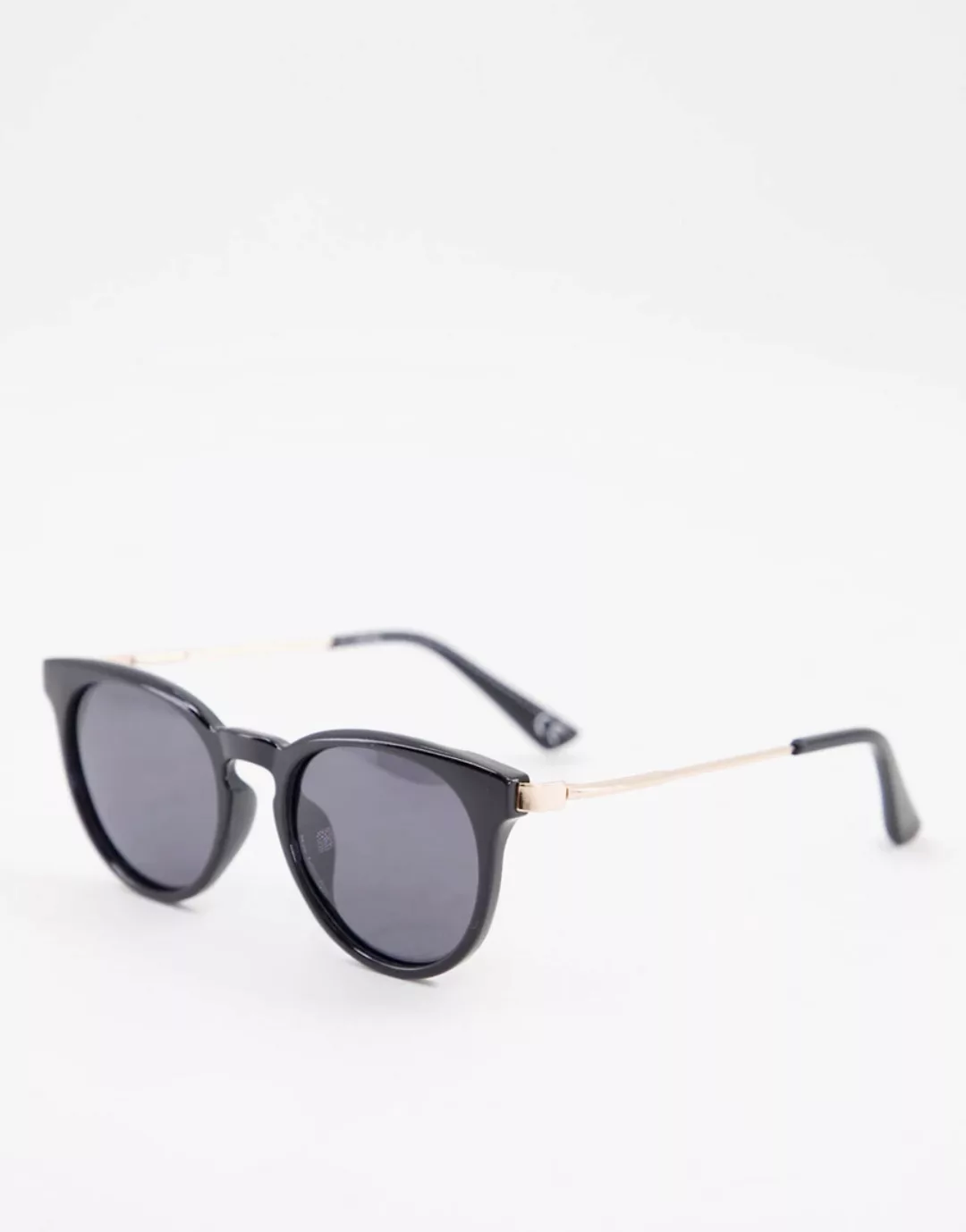 ASOS DESIGN – Runde Sonnenbrille mit polarisierten Gläsern und Bügeln aus M günstig online kaufen