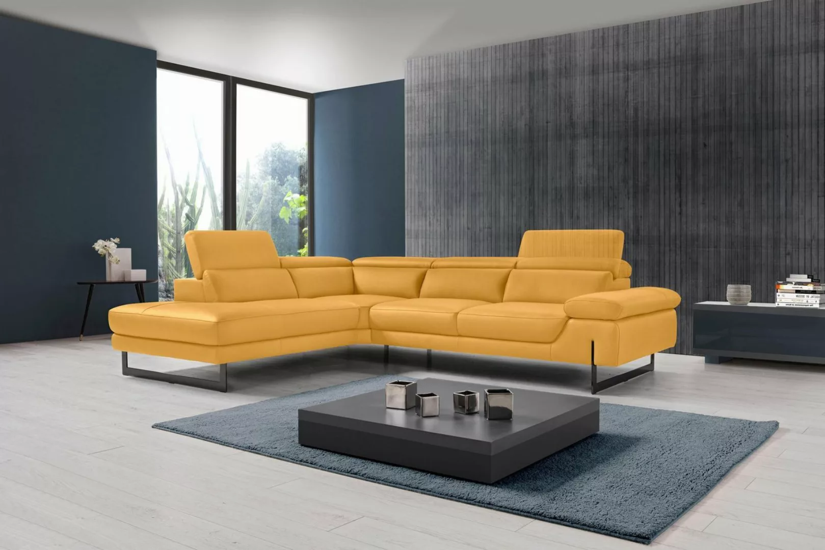 Egoitaliano Ecksofa Queenie, extravagantes Sofa mit erstklassigem Sitzkomfo günstig online kaufen