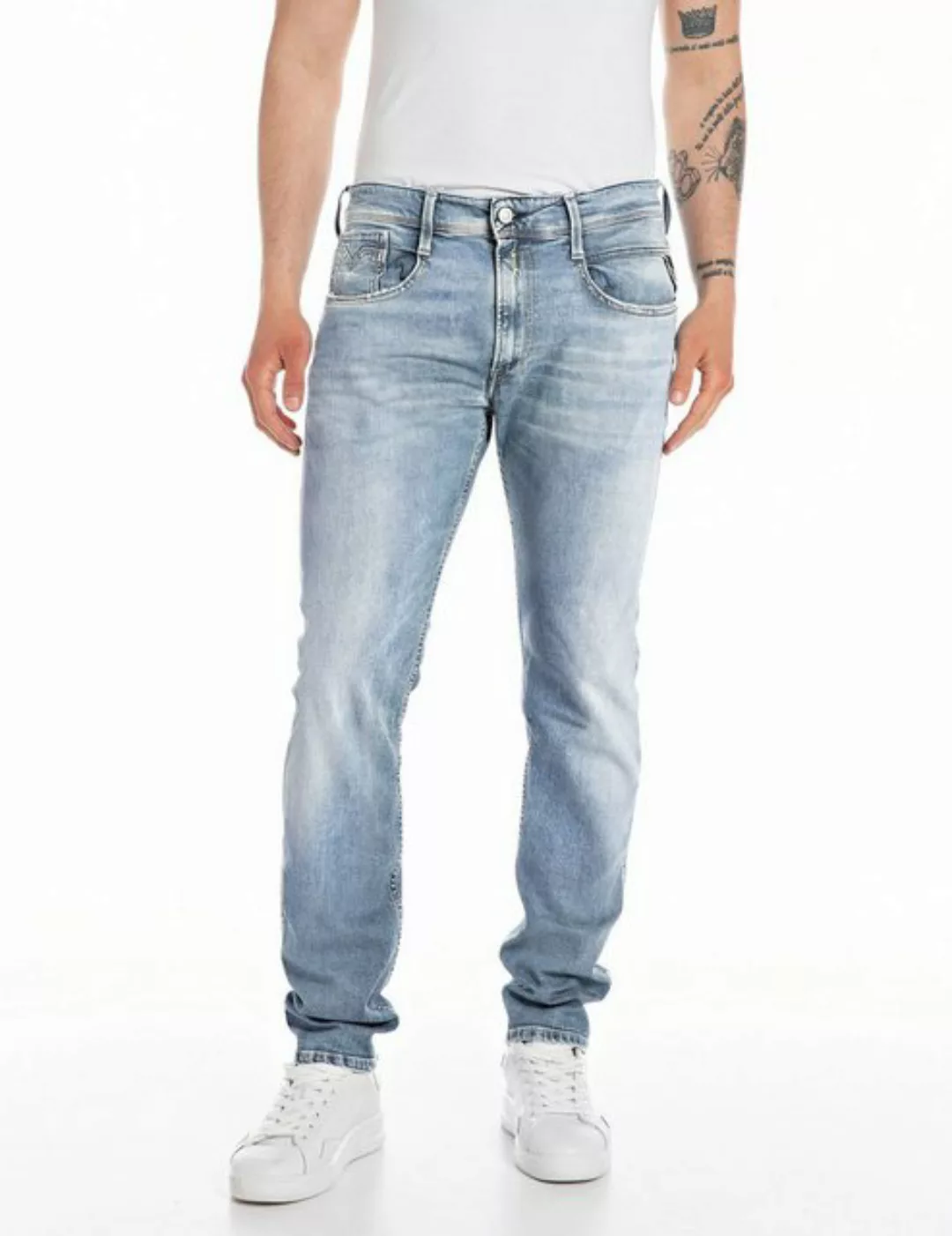 Replay Slim-fit-Jeans Anbass günstig online kaufen