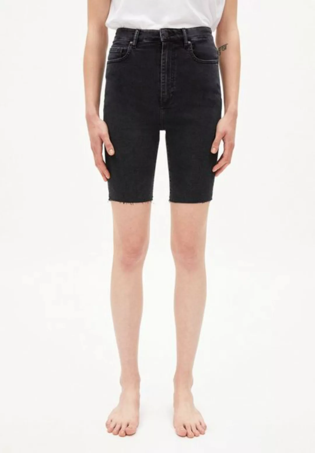 Shorts TAJAA SKINNY in washed down black von ARMEDANGELS günstig online kaufen