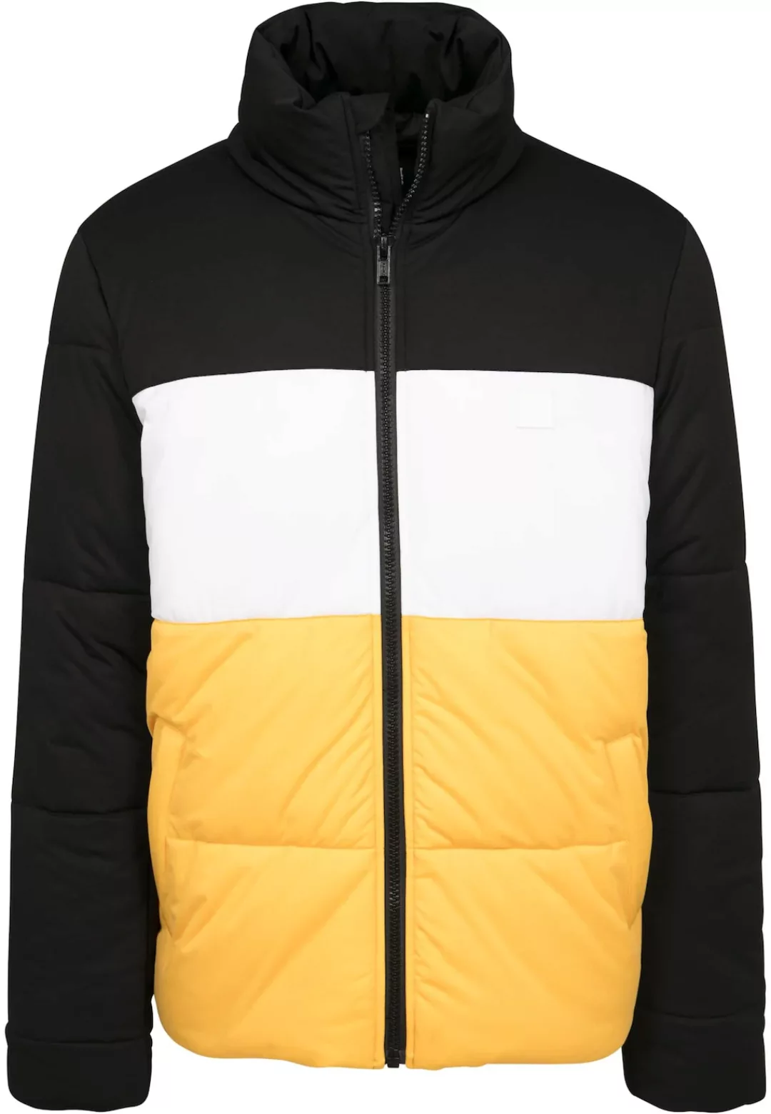 URBAN CLASSICS Winterjacke "Urban Classics Herren 3-Tone Boxy Puffer Jacket günstig online kaufen