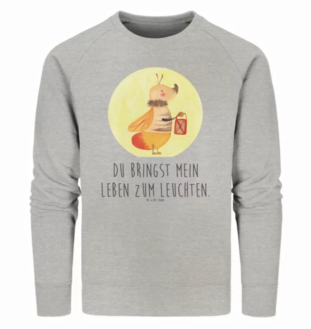 Mr. & Mrs. Panda Longpullover Größe L Glühwürmchen - Heather Grey - Geschen günstig online kaufen