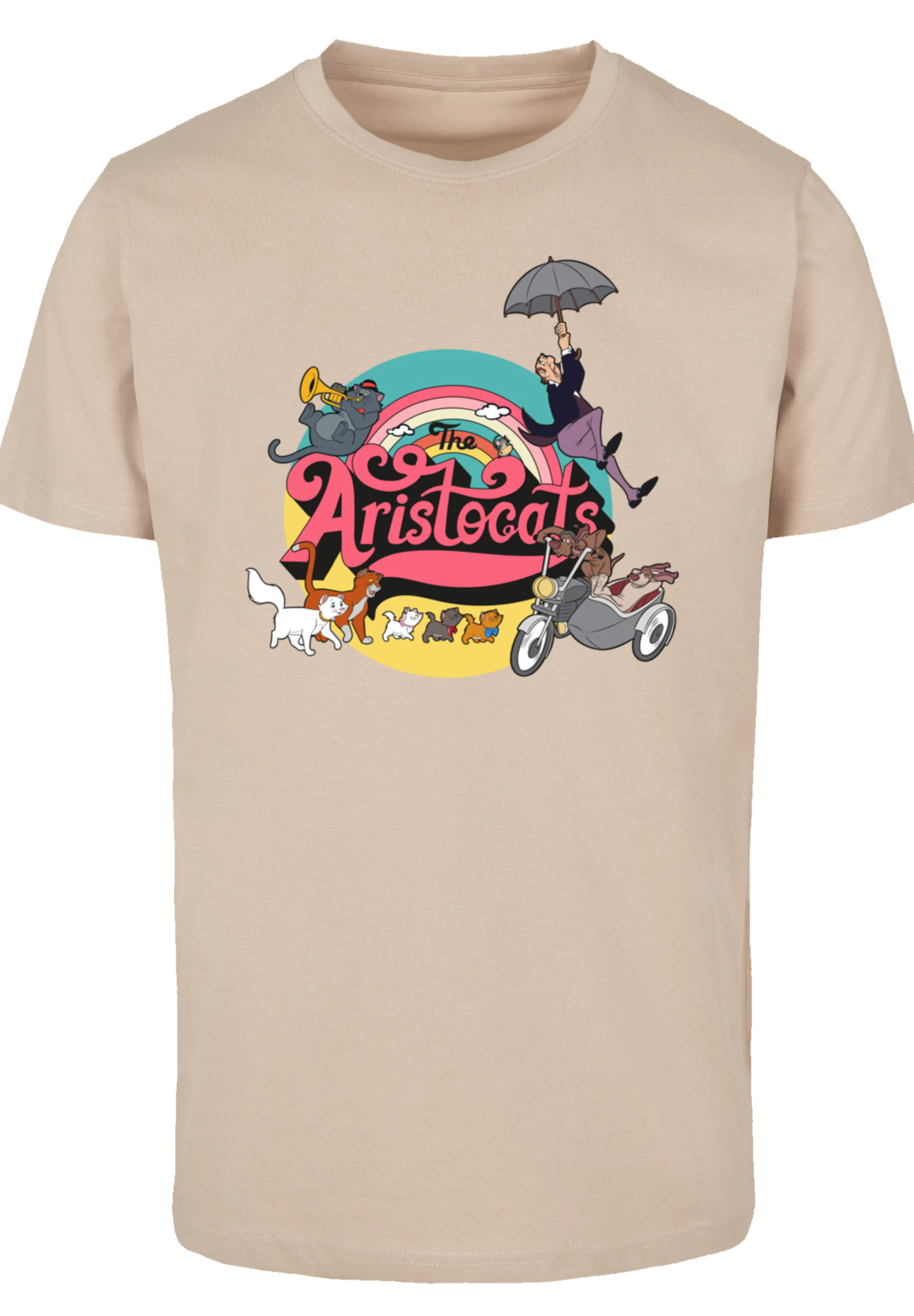 F4NT4STIC T-Shirt "Disney Aristocats Rainbow Fun", Premium Qualität günstig online kaufen