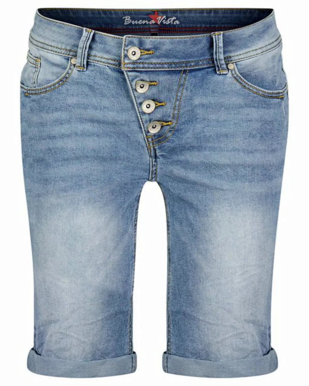 Buena Vista Shorts Damen Jeansshorts MAILBU STRETCH TWILL (1-tlg) günstig online kaufen