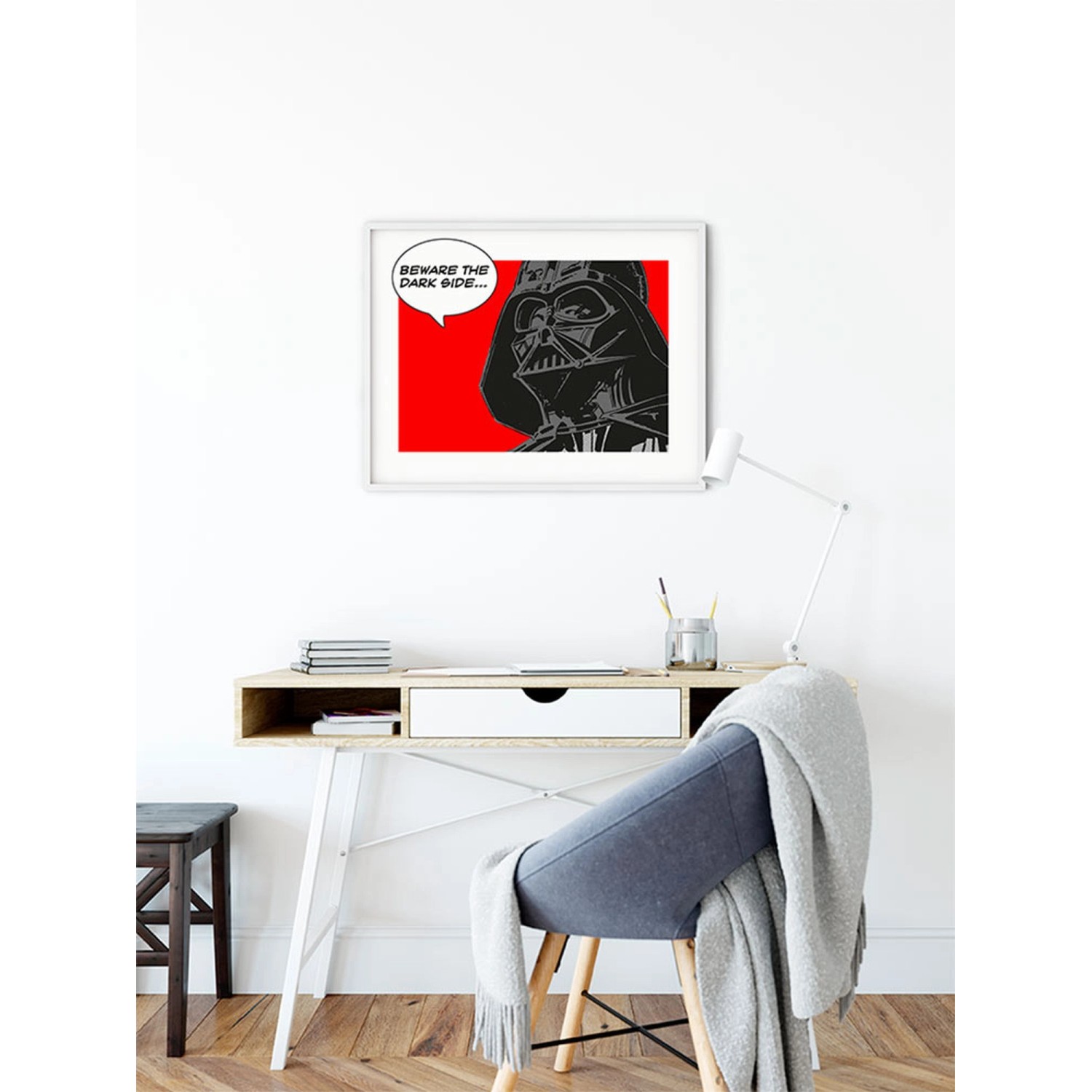 Disney Poster Star Wars Vader Rot und Schwarz 50 x 40 cm 610246 günstig online kaufen