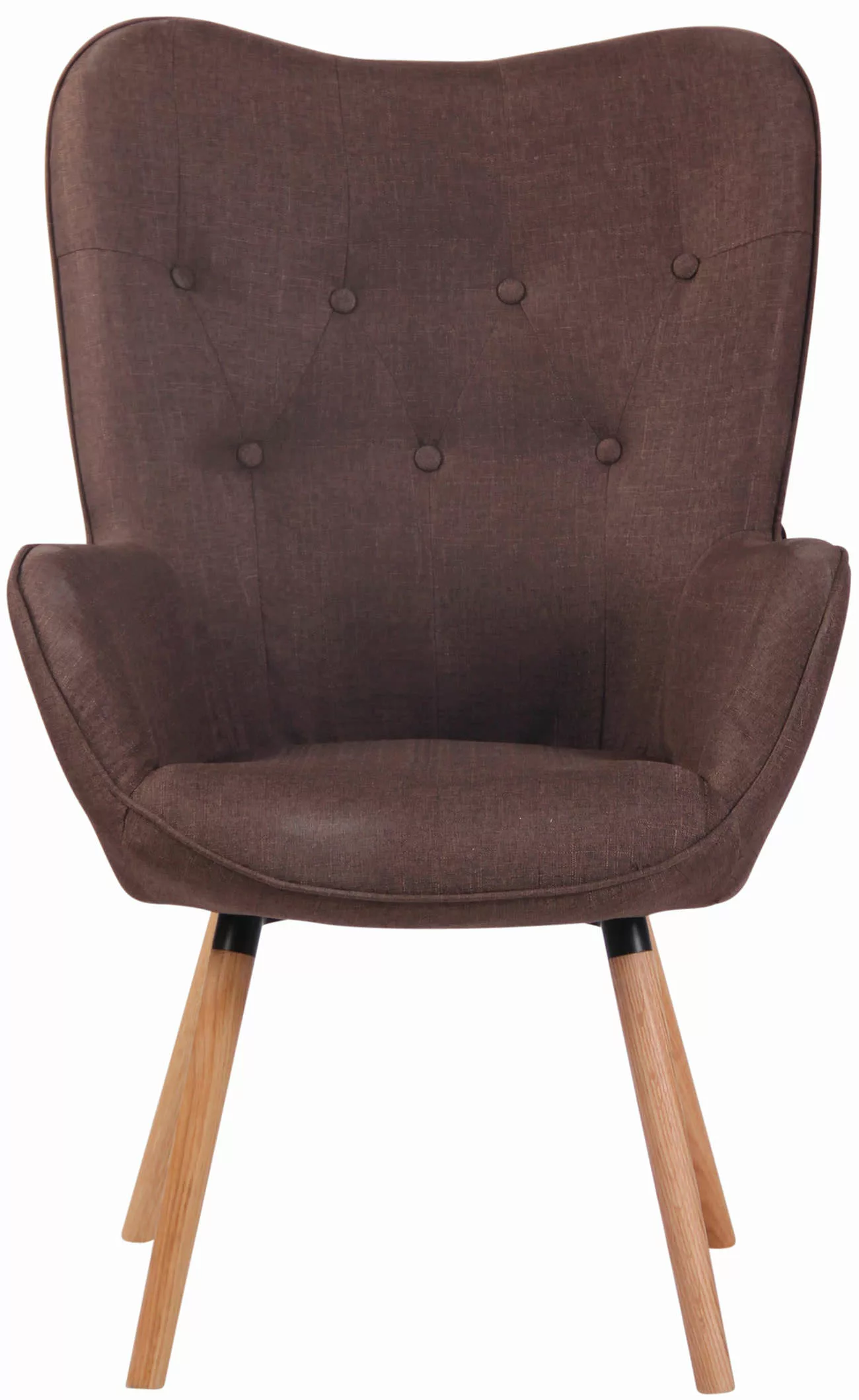 Lounger Ashford Stoff Natura Braun günstig online kaufen