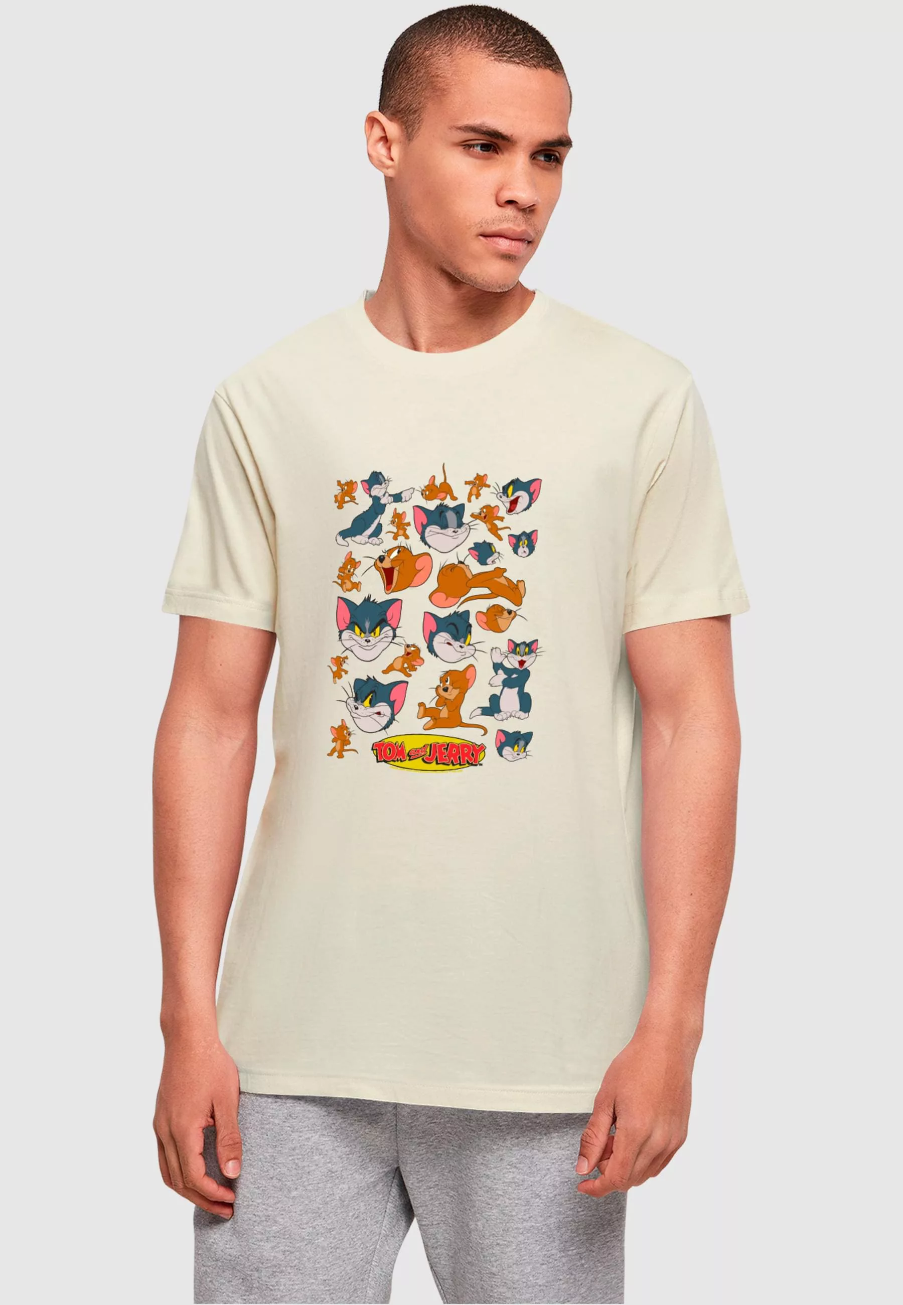 ABSOLUTE CULT T-Shirt "ABSOLUTE CULT Herren Tom and Jerry - Many Faces T-Sh günstig online kaufen