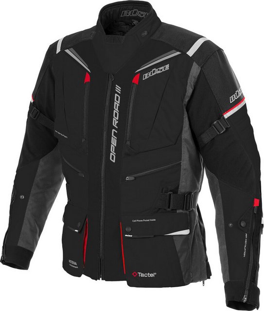 Büse Motorradjacke Open Road III wasserdichte Motorrad Textiljacke günstig online kaufen