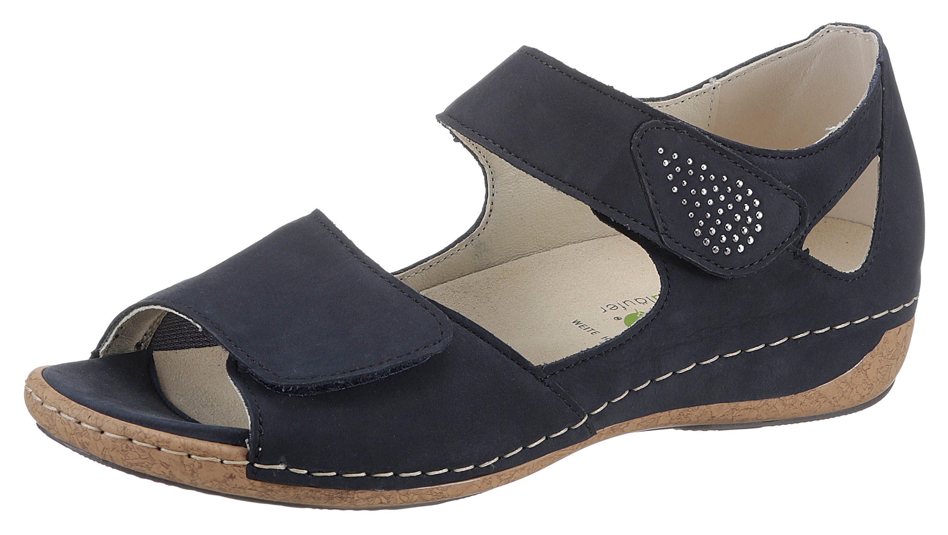 Waldläufer Riemchensandale "HELIETT-SOFT", Sommerschuh, Sandalette, Keilabs günstig online kaufen