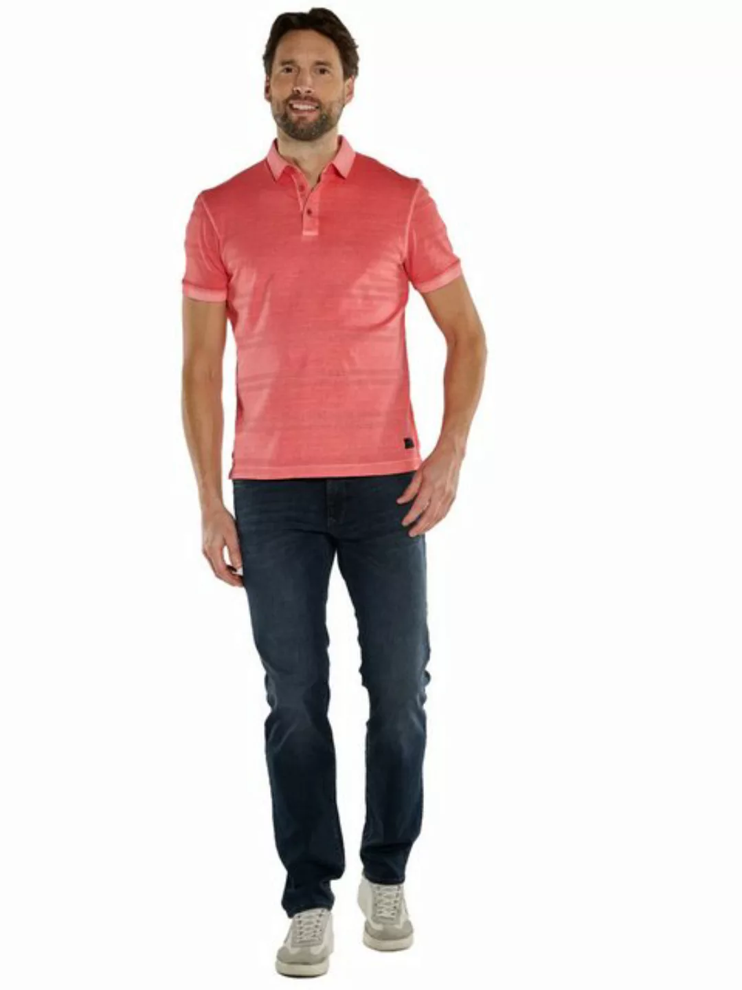 Engbers Poloshirt Polo-Shirt strukturiert günstig online kaufen