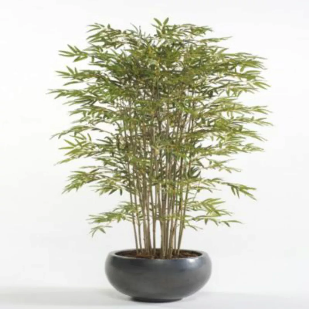 Emerald Kunstpflanze japanischer Bambus 150 cm Künstlicher japanischer Bamb günstig online kaufen